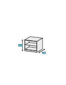 SOPRALZO A GIORNO - cm 100x60x88h