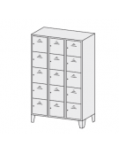 ARMADIO CASELLARIO 15 POSTI cm. 90 x 50 x 180 h.