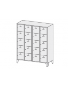 ARMADIO CASELLARIO 20 POSTI cm. 120 x 50 x 180 h.