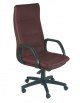 Poltrona direzionale con braccioli in poliuretano e base in nylon cm 66x68x122/131h
