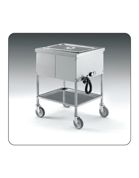 Carrello termico telaio a giorno Capacità 1 x 1/1 GN Carrello termico telaio a giorno Capacità 1 x 1/1 GN