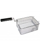 Cestello per friggitrice con 1 manico - cm 14,6x31x12h