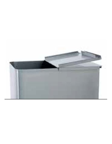 Tramoggia inox da Lt 135 - cm 40x70x73h