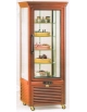 Vetrina refrigerata singola  verticale ventilata per gelateria - Temperatura: -10 / -17°C. - mm 761x761x1860h