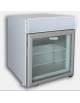 Vetrina Refrigerata statica per gelato da banco negativa -18°C - Con opalina luminosa personalizzabile - mm 610x555x892h