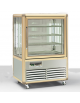 Vetrina espositiva verticale refrigerata temperatura +2° +10° C. Adatta per pasticceria e gastronomia - mm 810x643x1225h