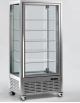 Vetrina verticale per pasticceria con ripiani in vetro-Refrigerazione VENTILATA +4° +10°C-Capacità 650 Litri-cm 90x68x191h