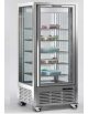 Vetrina verticale con refrigerazione STATICA -10°C/-20C° adatta per gelateria  - Capacità 650 litri -mm 900x680x1910h