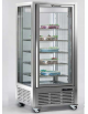 Vetrina verticale singola, refrigerazione VENTILATA adatta per gelateria e pasticceria, mm 900x680x1910h