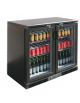 Bottle Cooler espositore refrigerato +2° +8° C orizzontale per bibite 2 porte con ante a battente - mm 920x535x920h