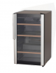 Cantinetta per vini ventilata, temperatura +2° +10° C - vetro fume' - Capacità N° 32 bottiglie - CLASSE A - mm 493x625x830h