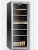Cantinetta per vini ventilata con 2 scomparti e temperature regolabili indipendentemente capacità 120 bottiglie mm 595x580x1590h