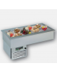Vasca da Incasso Refrigerata per Gastronomia - Vasca Statica - 4xGN1/1 mm 1422x750x562h