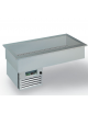 Vasca da Incasso Refrigerata per Gastronomia - Vasca Statica - 2 x GN1/1 mm 800x750x562h