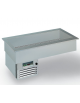 Vasca da Incasso Refrigerata per Gastronomia - Vasca Statica - 6 x GN1/1 - mm 2062x749x1157h