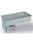 Vasca da Incasso Refrigerata per Gastronomia - Vasca Statica - mm 2062x749x1000h