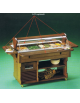 Carrello refrigerato per antipasti - refrigerazione ventilata cm lunghezza cm 206x75x148h - 6 x GN 1/1