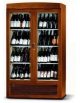 VETRINA DOPPIA VINI ROSSI E ROSSI  CM 117x46x204h