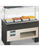 Isola Calda per Gastronomia - 1 Piastra - 3x1/1 GN - piastre in vetroceramica 900 W mm 1114x742x1528h