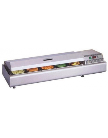 Espositore Da Banco refrigerato  bacinelle GN di tutti i formati mm L1023XP380XH238