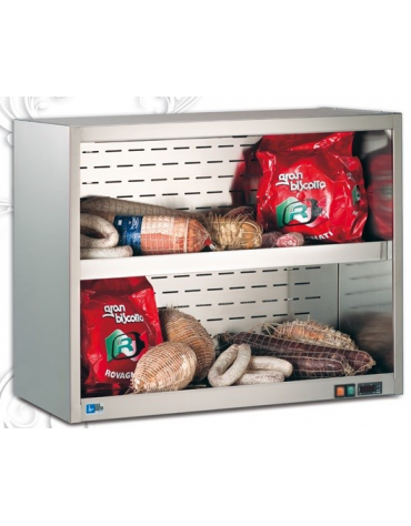 Espositore pensile refrigerato sospeso Temperatura +4 +8 °C Dim.mm L1000XP500XH800