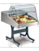 Vetrina espositiva refrigerata con un evaporatore Temperatura +2 +4°C - mm 1506x939x530h