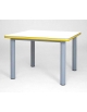 TAVOLINO QUADRATO 4 POSTI PER NIDO - CM 80X80X46H