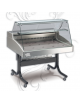 Vetrina espositiva refrigerata con vetro dritto +2 / +4°C -Luce interna a Led - mm 1972x939x530h