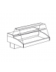 Vetrina refrigerata Self Service mm 1972x939x296h