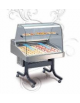 Vetrina refrigerata statica per pasticceria mm 906x1018x702h