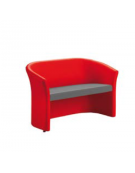 DIVANETTO ATTESA KOSA cm 129x62x45/78h