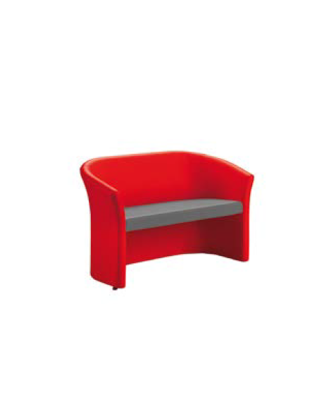 DIVANETTO ATTESA KOSA cm 129x62x45/78h