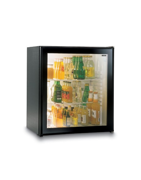 Frigobar da incasso con porta a vetro Lt. 55