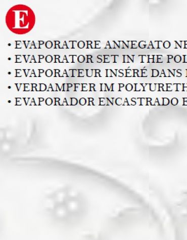 Carrello vetrina refrigerata per pesce cm 101x56x107h