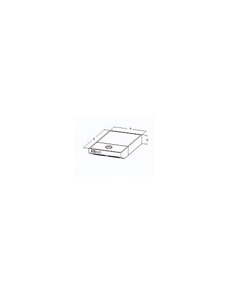 Cappa dimensioni cm. 137x160x23h