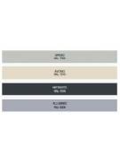 Sopralzo metallico con porte scorrevoli cieche - cm 120x45x74h