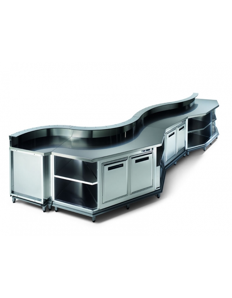 Banco Bar Refrigerato banco bar refrigerato grezzo da rivestire da cm 062 con Banco Bar Refrigerato banco bar refrigerato grezzo da rivestire da cm 062 con