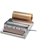 Confezionatrice Dispenser pellicola manuale con profilo teflonato da mm. 450 - Piano caldo da cm 38,5x12,5