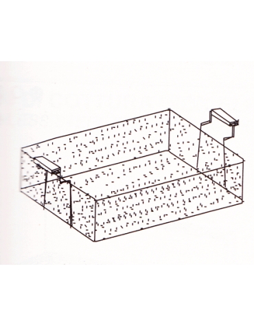 Cestello friggitrice cm. 41x35x13h