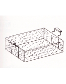 Cestello friggitrice cm. 61x35x13h