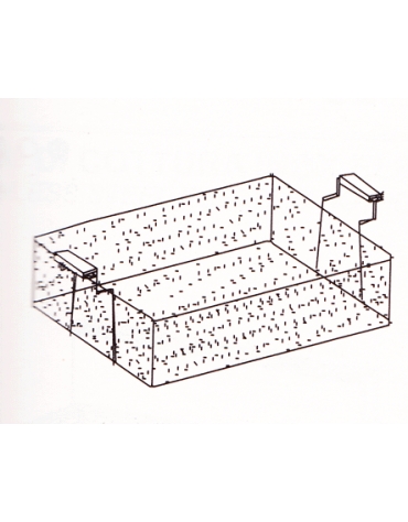 Cestello friggitrice cm. 61x35x13h