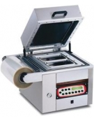 Termosigillatrice sottovuoto per vaschette da banco