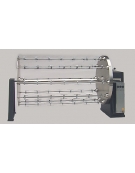 Girarrosto planetario a legna N° 20/24 Polli - cm 140x54x60h