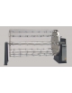 Girarrosto planetario a legna N° 60/70 Polli - cm 165x70x80h