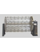 Girarrosto planetario a legna N° 84/98 Polli - cm 165x70x80h