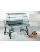 Carrello roller - ADATTO PER PESCE- Vetri curvi da cm. 150 - Dimensioni cm. 155x92x127h