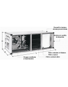 Gruppo filtrante ecologico con motore 1V da 9.000 mc/h