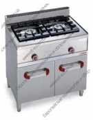 Cucina a gas 2 fuochi da 18 Kw