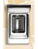 FRIGGITRICE A GAS N° 1 VASCA 10 LT DA BANCO-VASCA PULITA - CM 40X60X69,8H