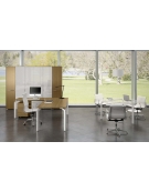 Contenitore 2 ante vetro 90x45x130h Special
